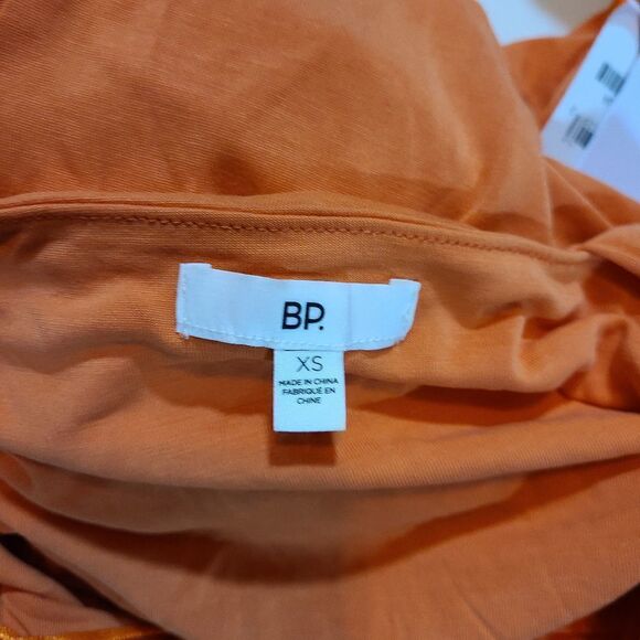 BP Easy Sleeveless Knit Jumpsuit in Tangerine Orange - Picture 4 of 5